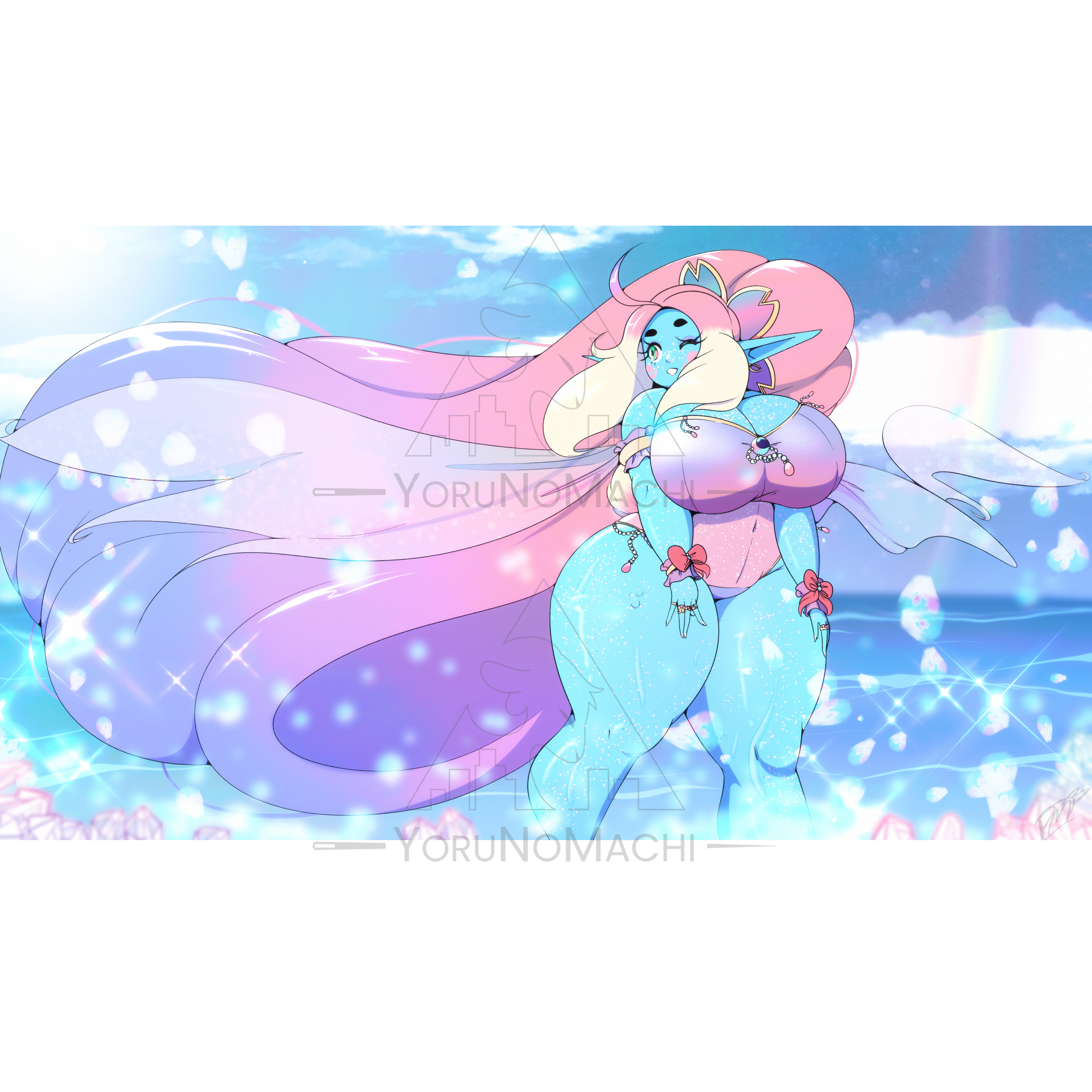 Cy "One Last Beach Day" Print